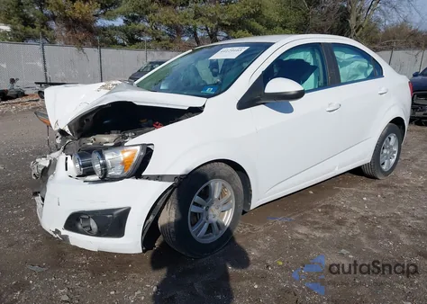 2012 Chevrolet Sonic 2Lt из США, поврежденный, VIN 1G1JC5SH5C4104842